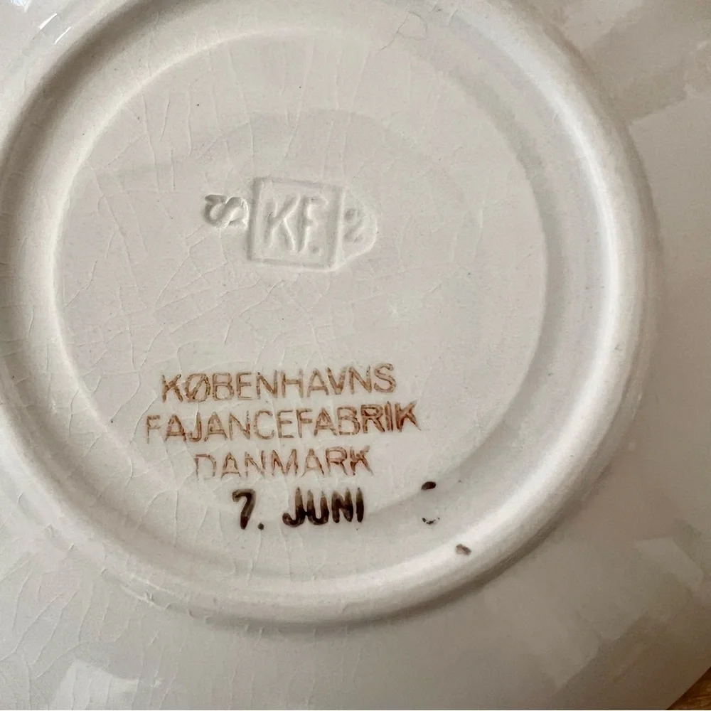 Rare‎ Vintage Royal Copenhagen Hand Painted 